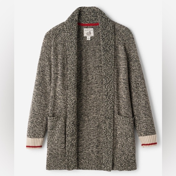 Roots Long Hoodie Open Cardigan - Picture 5 of 6